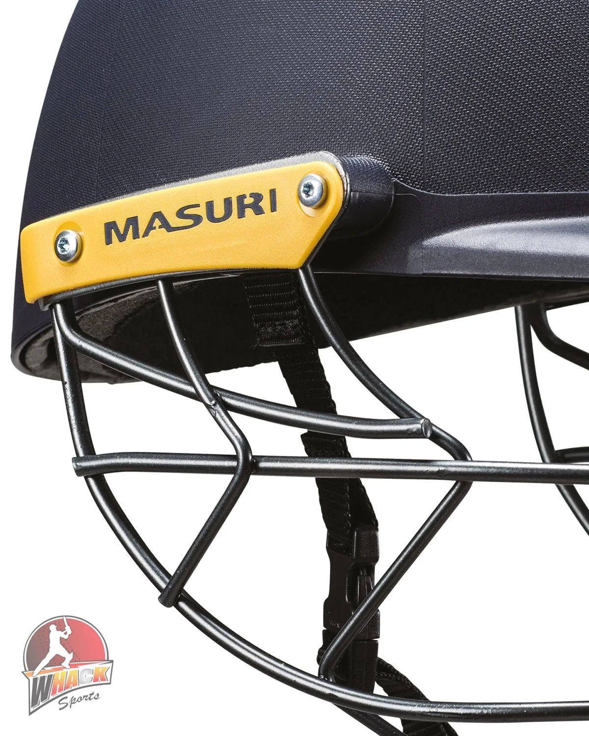 Masuri C Line Stainless Steel Cricket Batting Helmet - Navy - Senior