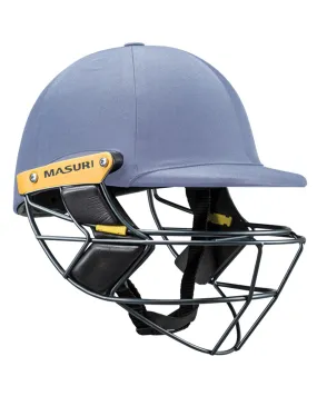 Masuri E Line Stainless Steel Cricket Batting Helmet - Sky Blue - Senior