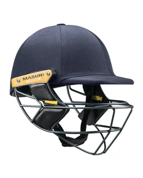 Masuri E Line Titanium Cricket Batting Helmet - Navy - Senior