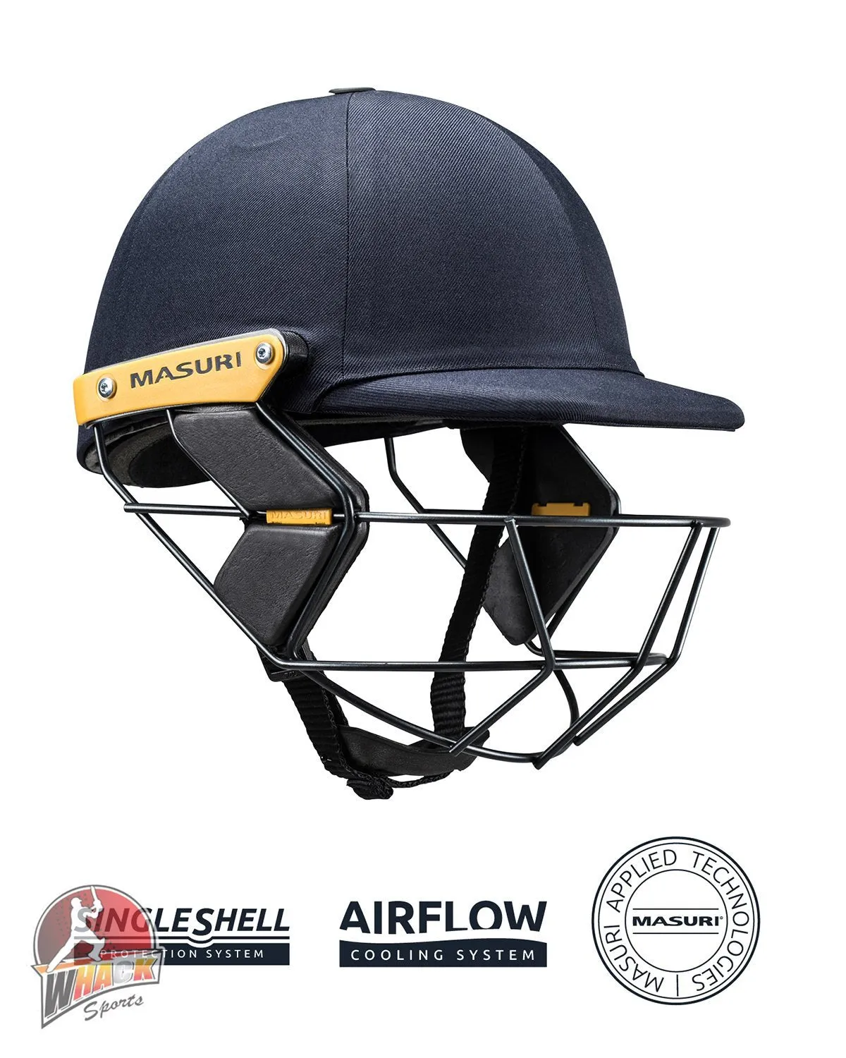 Masuri T Line Stainless Steel Cricket Batting Helmet - Maroon - Youth