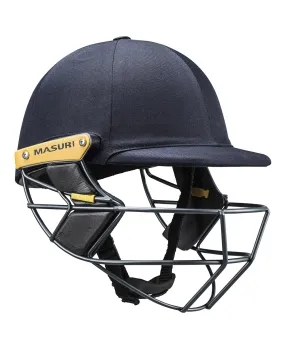 Masuri T Line Stainless Steel Cricket Batting Helmet - Navy - Senior