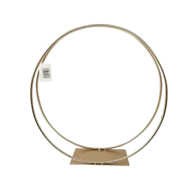 METAL CRAFT ROUND 45CM GOLD