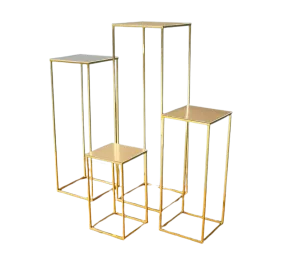 METAL STAND  GOLD 40/60/80/100cm