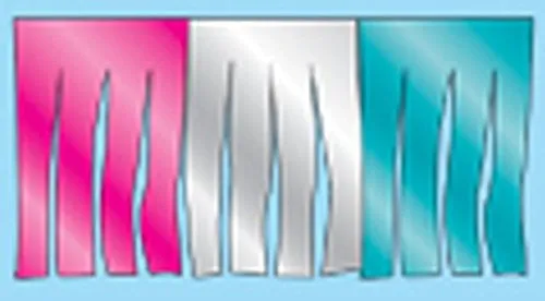 Metallic Starburst Fringe Pennants Streamers