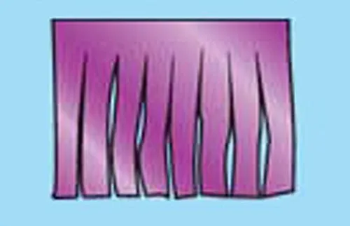 Metallic Starburst Fringe Pennants Streamers