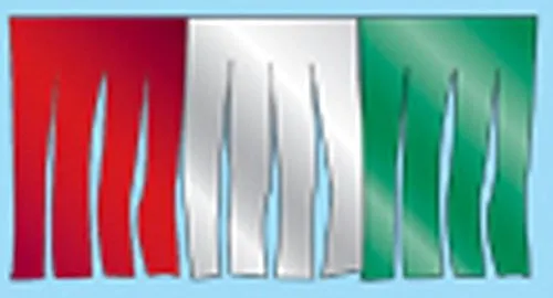 Metallic Starburst Fringe Pennants Streamers