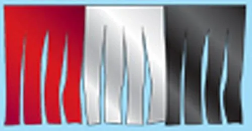 Metallic Starburst Fringe Pennants Streamers