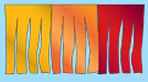 Metallic Starburst Fringe Pennants Streamers