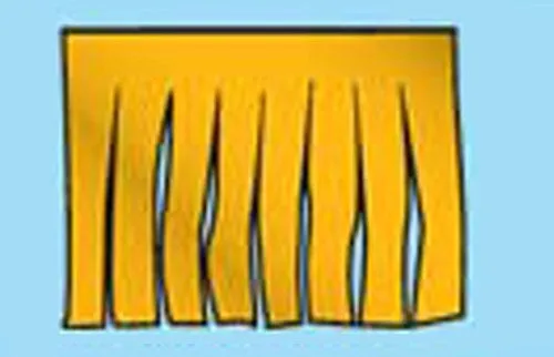 Metallic Starburst Fringe Pennants Streamers