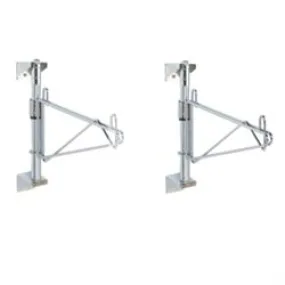 Metro SW33C Wall Mount End Unit Kit, Supports Two 18" Shelf Levels
