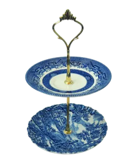 MINI BLUE PLATE STAND #02
