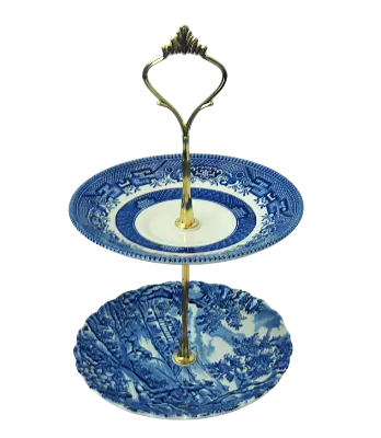 MINI BLUE PLATE STAND #02