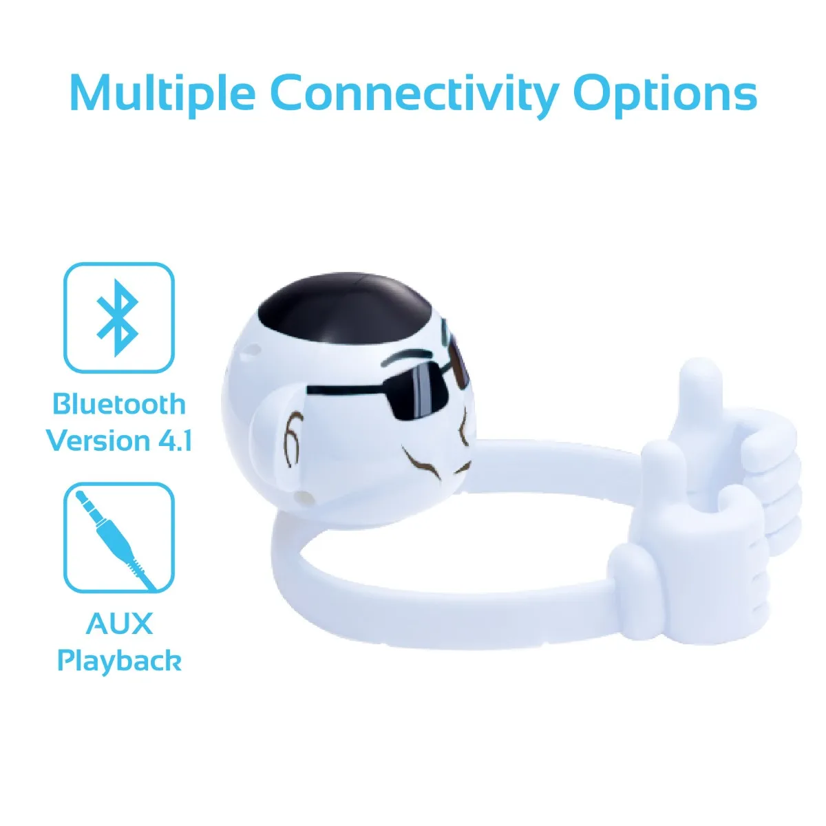 Mini High Definition Wireless Monkey Speaker With Smartphone Stand