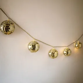 Miniature Mirrored Disco Ball LED String Lights 2.1M