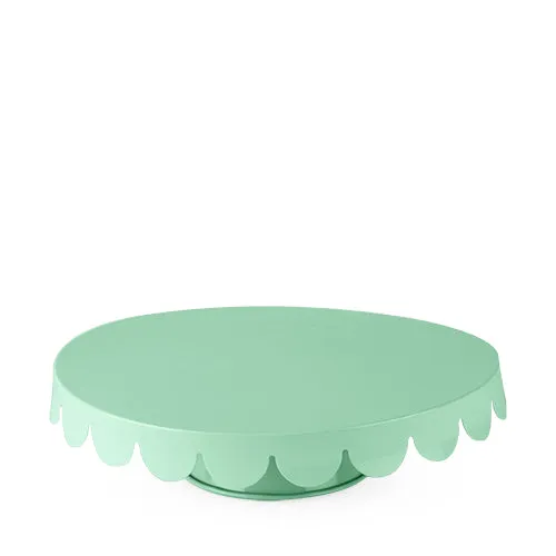 Mint Metal Cake Stand