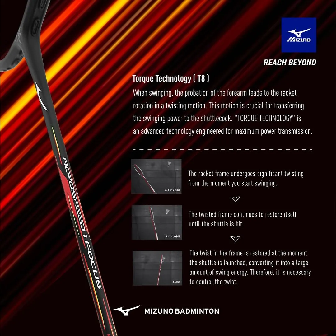 Mizuno Acrospeed 1 Focus (Black)