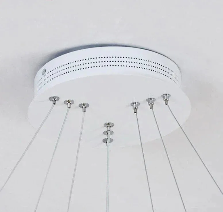 Modern LED Living Dining Room Pendant Lights Suspension Luminaire Suspendu Led Ring Lighting Lamp Fixture De Techo Colgante