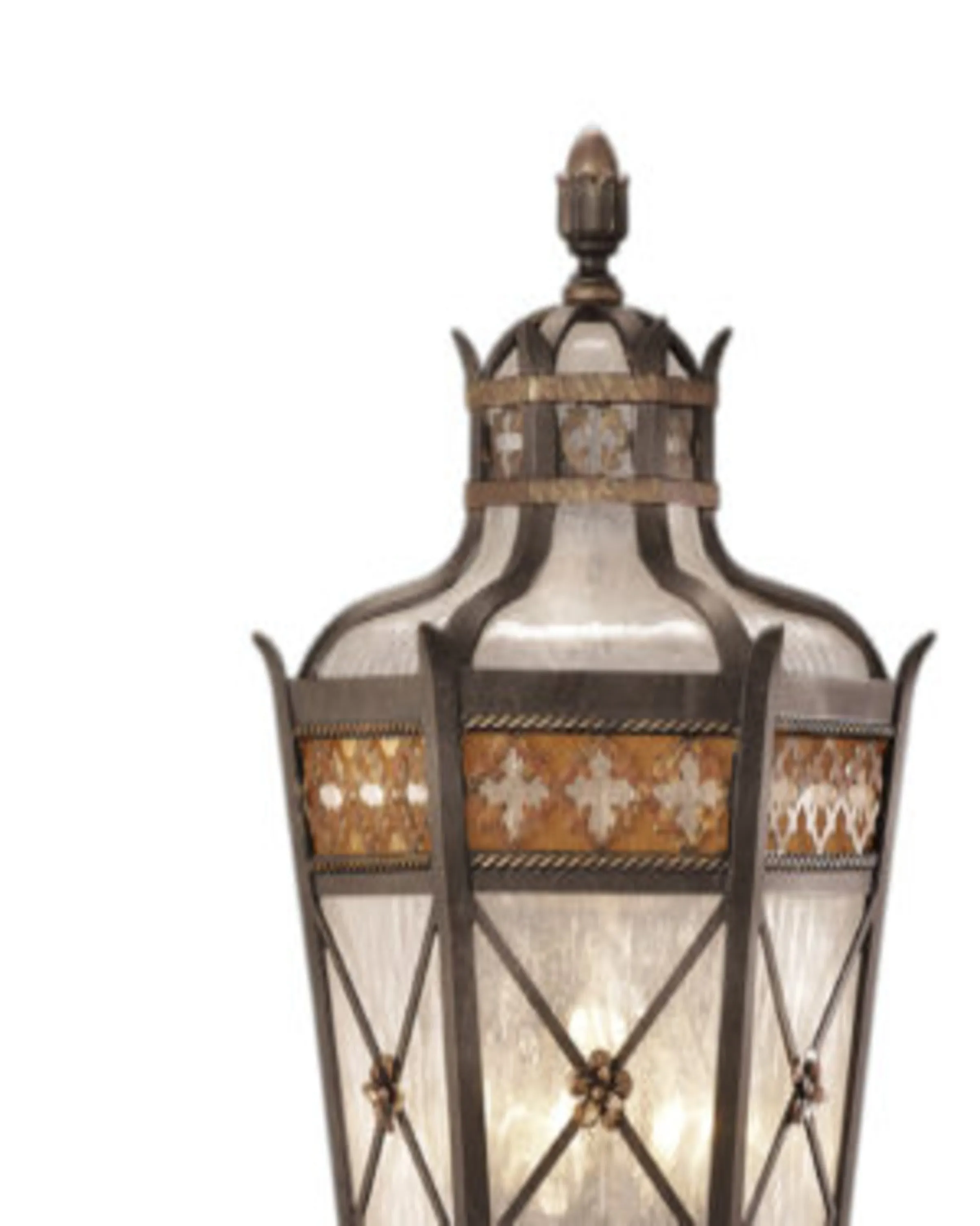 Modern Spark Glass And Fibre Outdoor Lights