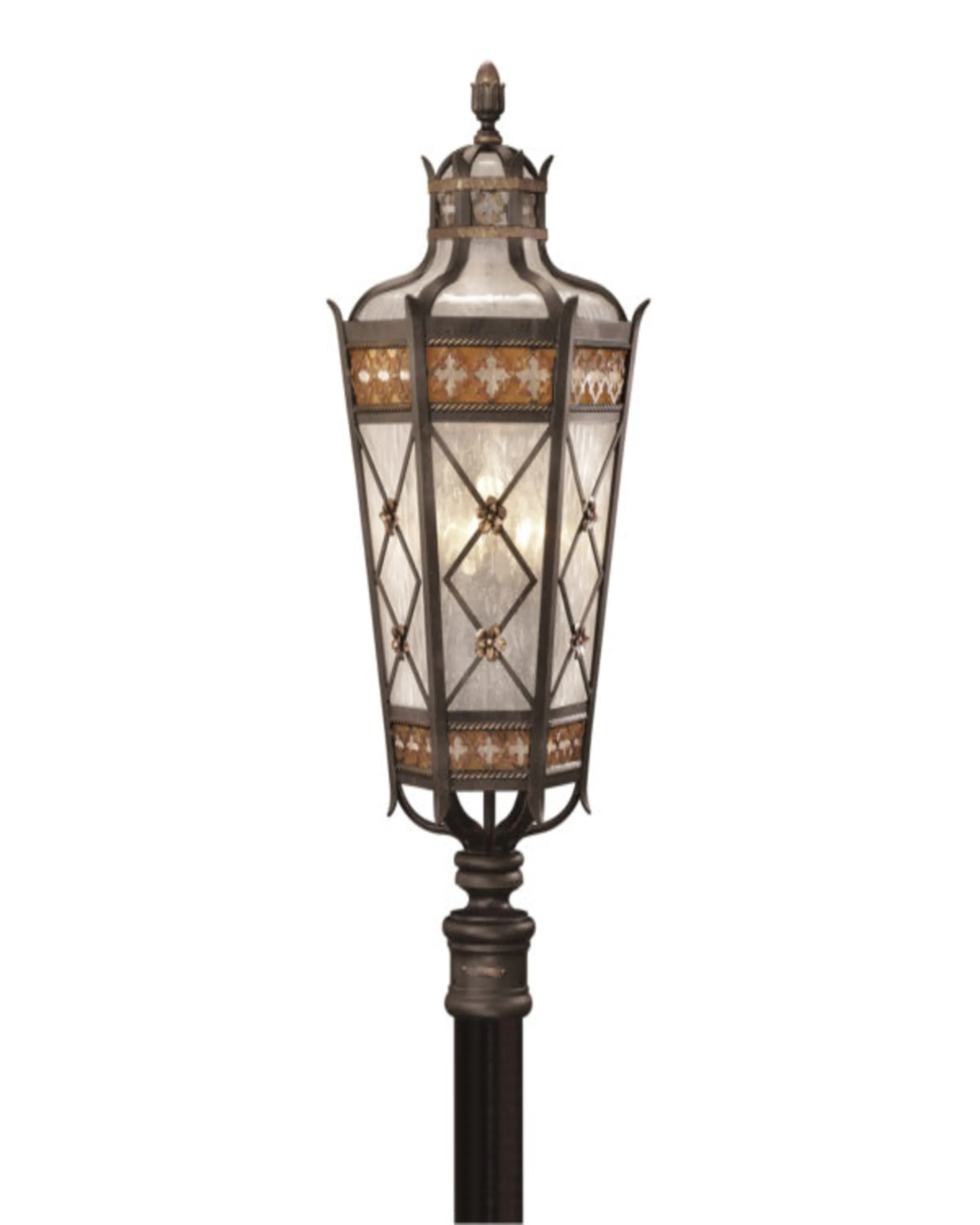 Modern Spark Glass And Fibre Outdoor Lights