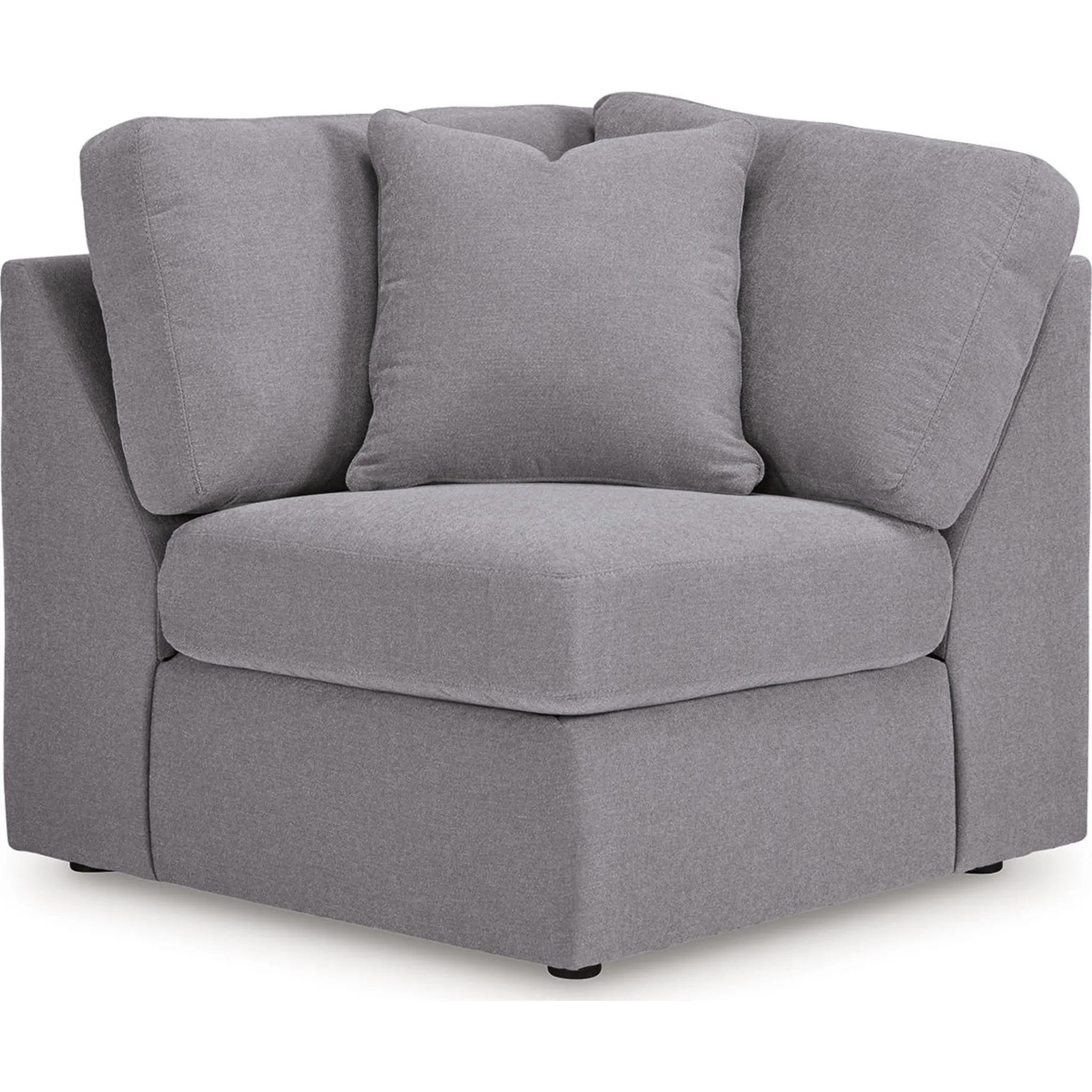 Modmax 8 Piece Modular Double Chaise Sectional with Audio and Storage Consoles