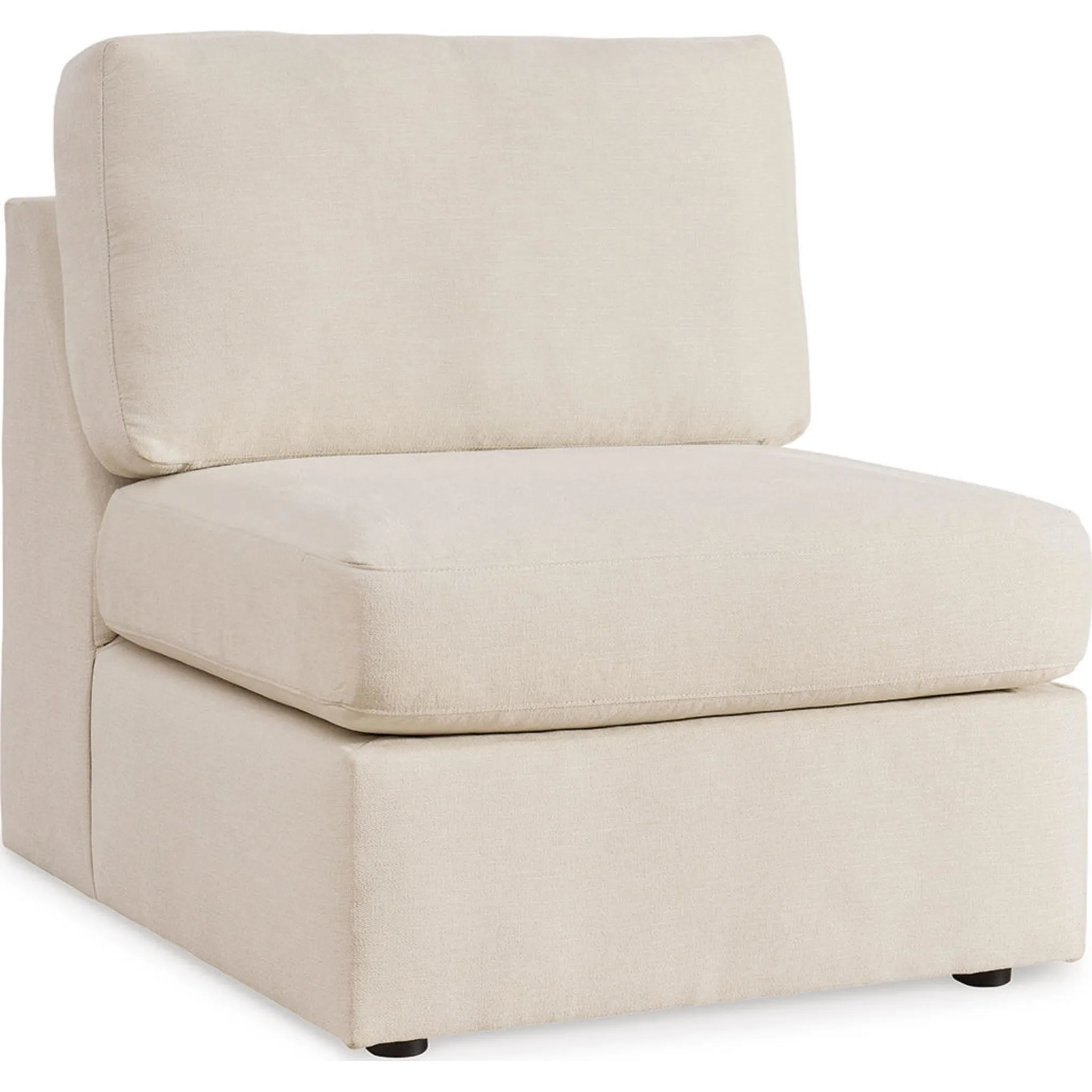 Modmax 8 Piece Modular Double Chaise Sectional with Audio and Storage Consoles