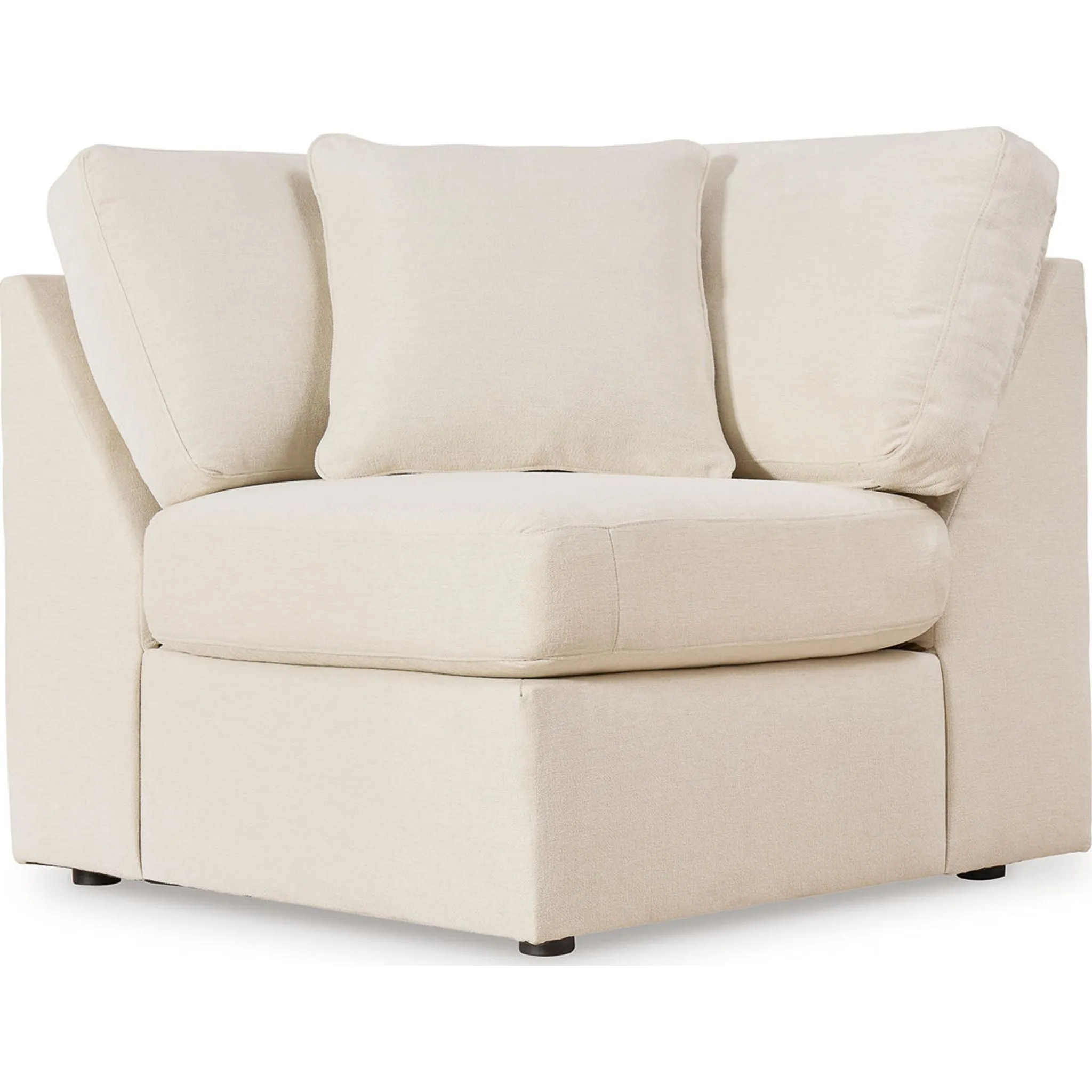 Modmax 8 Piece Modular Double Chaise Sectional with Audio and Storage Consoles