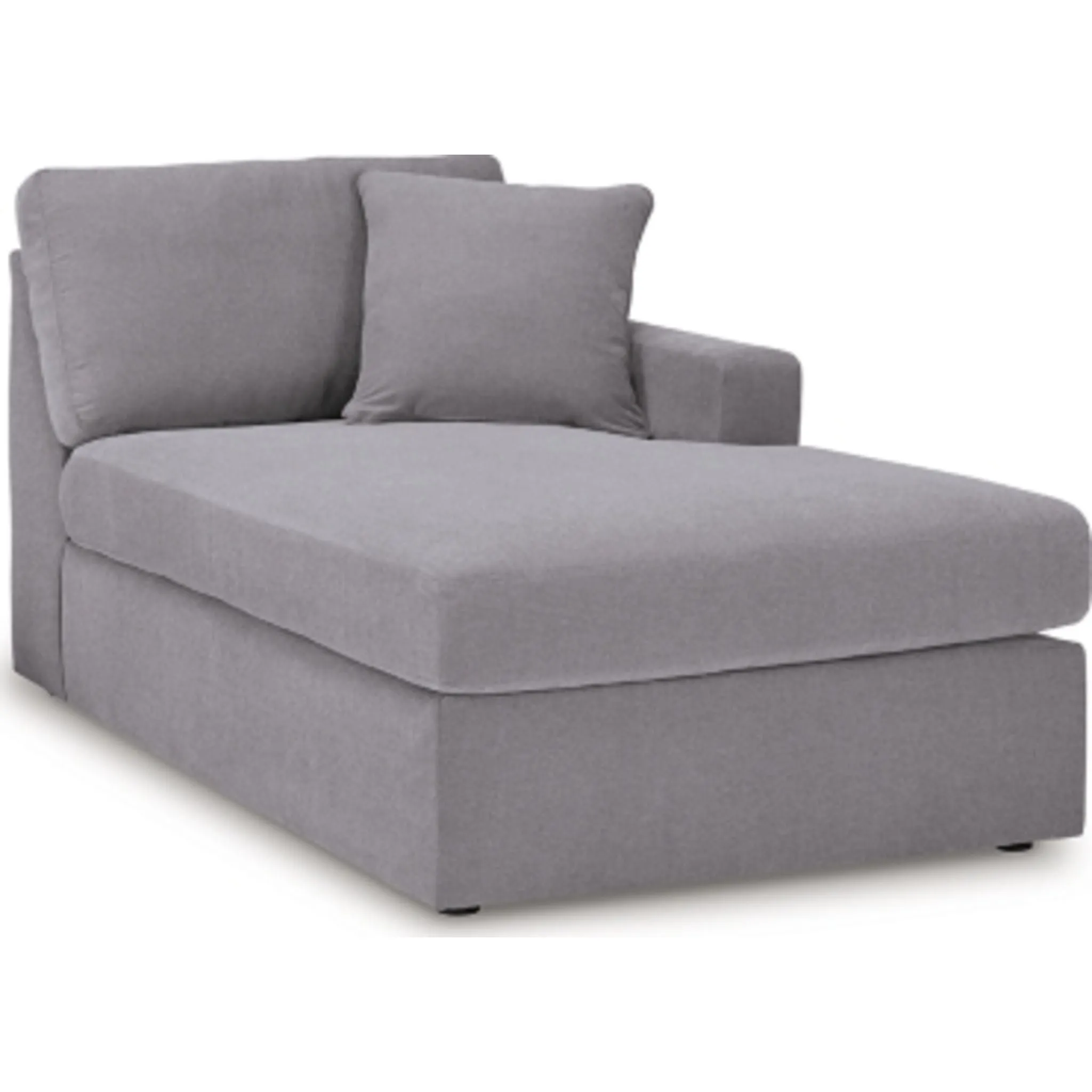 Modmax 8 Piece Modular Double Chaise Sectional with Audio and Storage Consoles