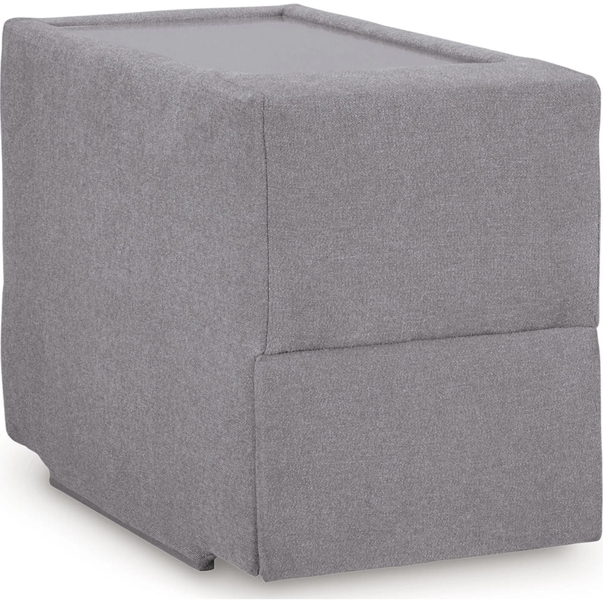 Modmax 8 Piece Modular Double Chaise Sectional with Audio and Storage Consoles