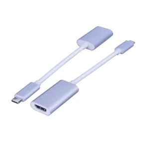 Monster Just Hook It Up USB Type C Plug to HDMI Adapter 1 pk