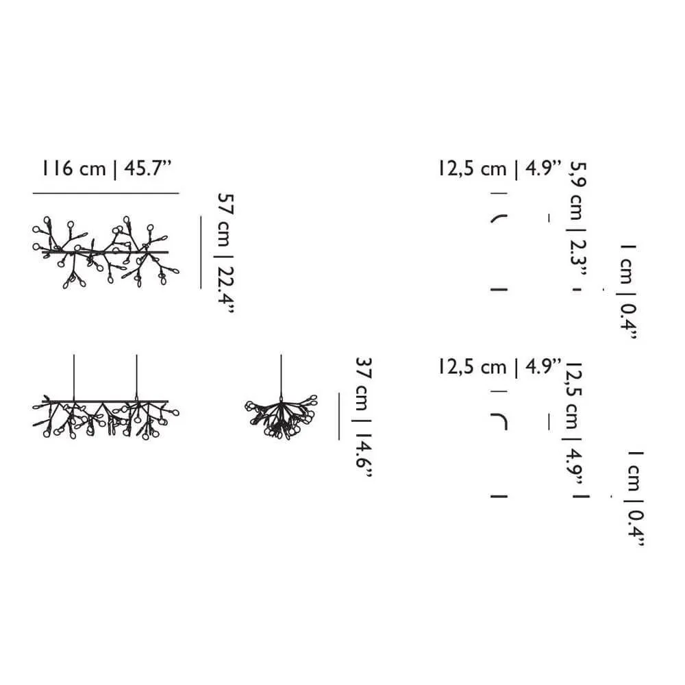 Moooi Heracleum Endless LED suspension lamp