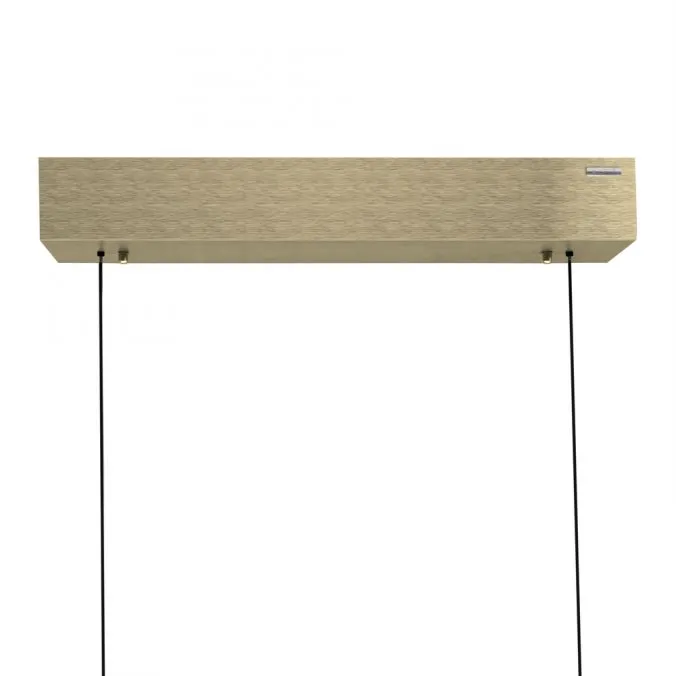 MOTRIS Matt Brass Remote Controlled Height & Length Adjustable LED Ceiling Light - ID 13279