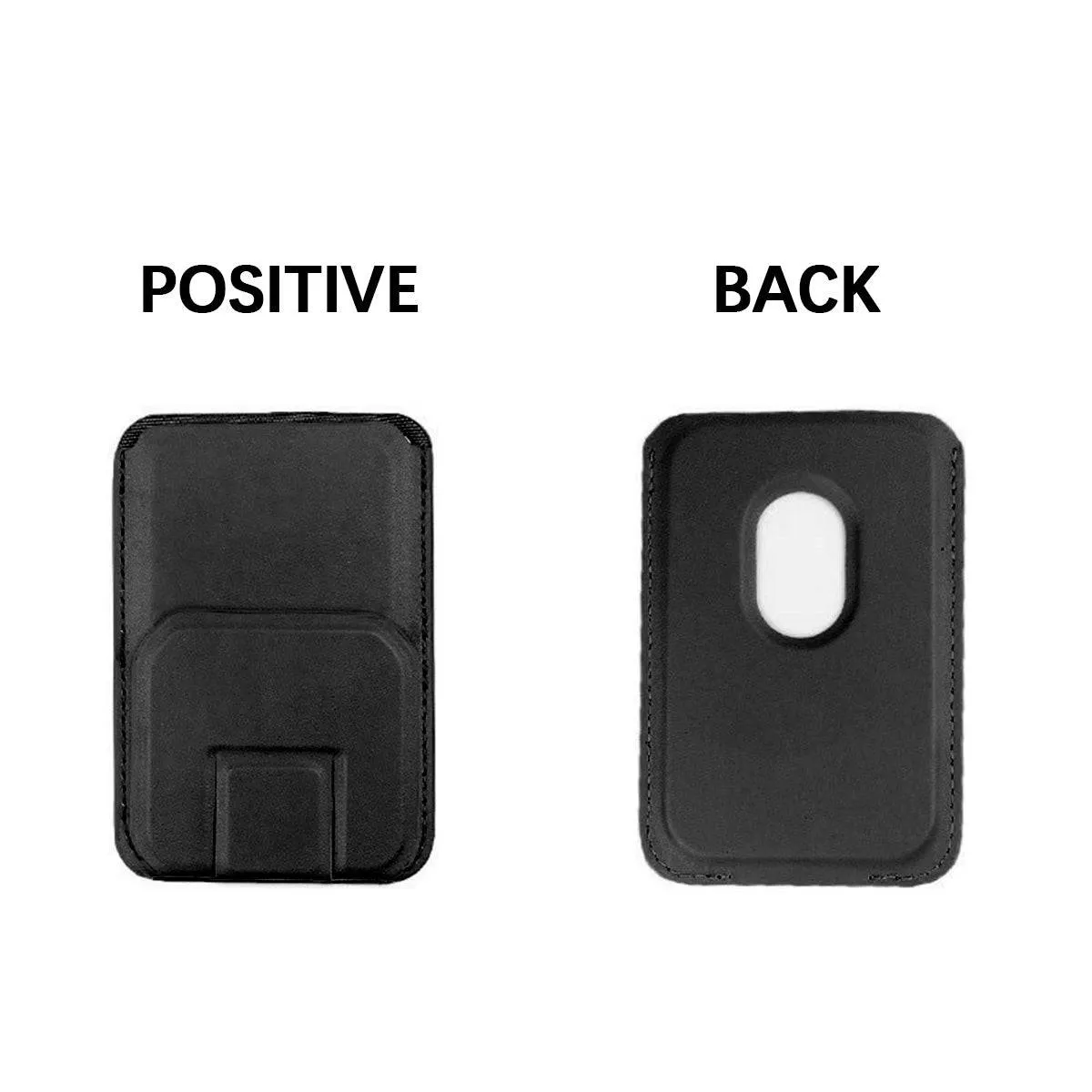 MRC043 Magnetic Leather Phone Wallet Stand