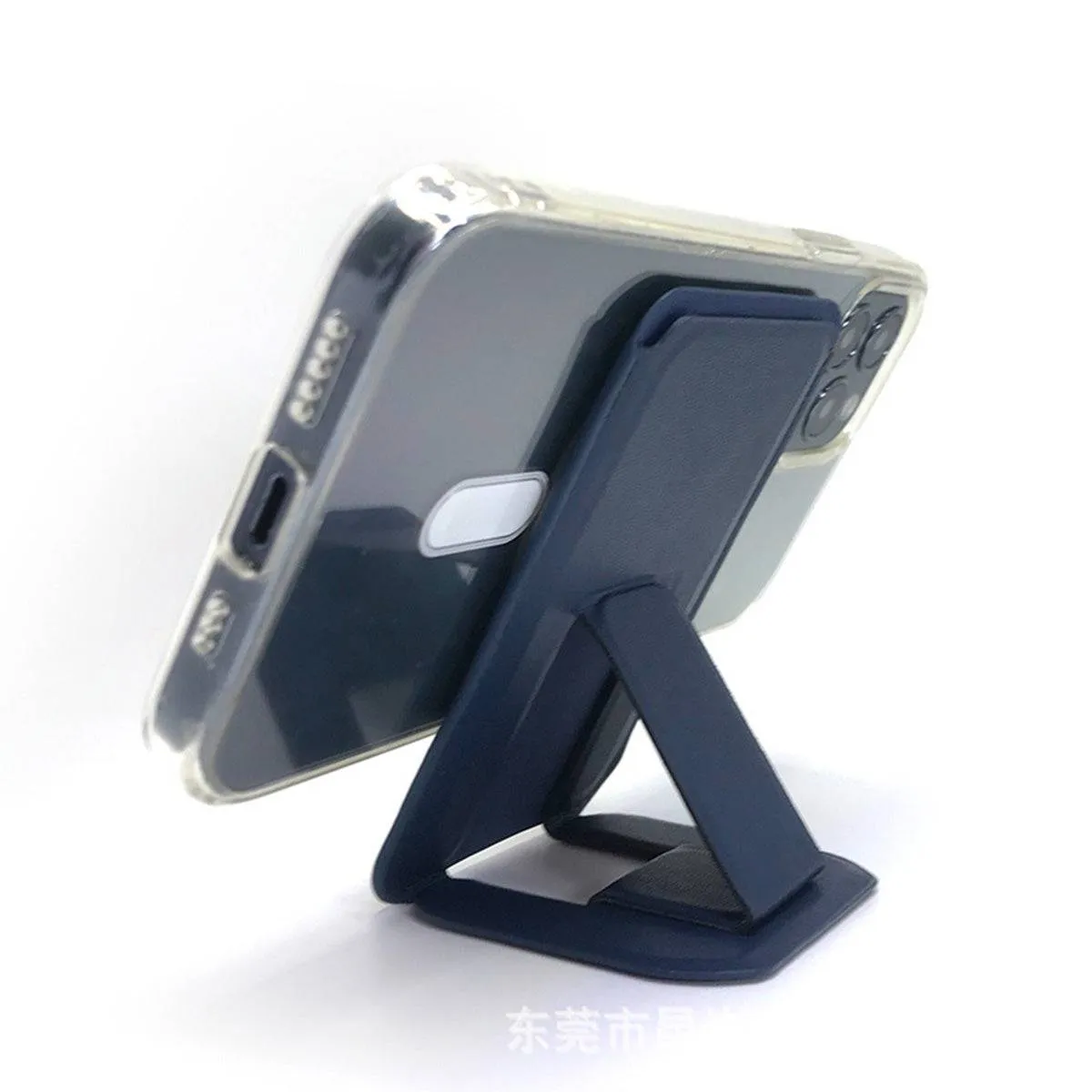 MRC043 Magnetic Leather Phone Wallet Stand