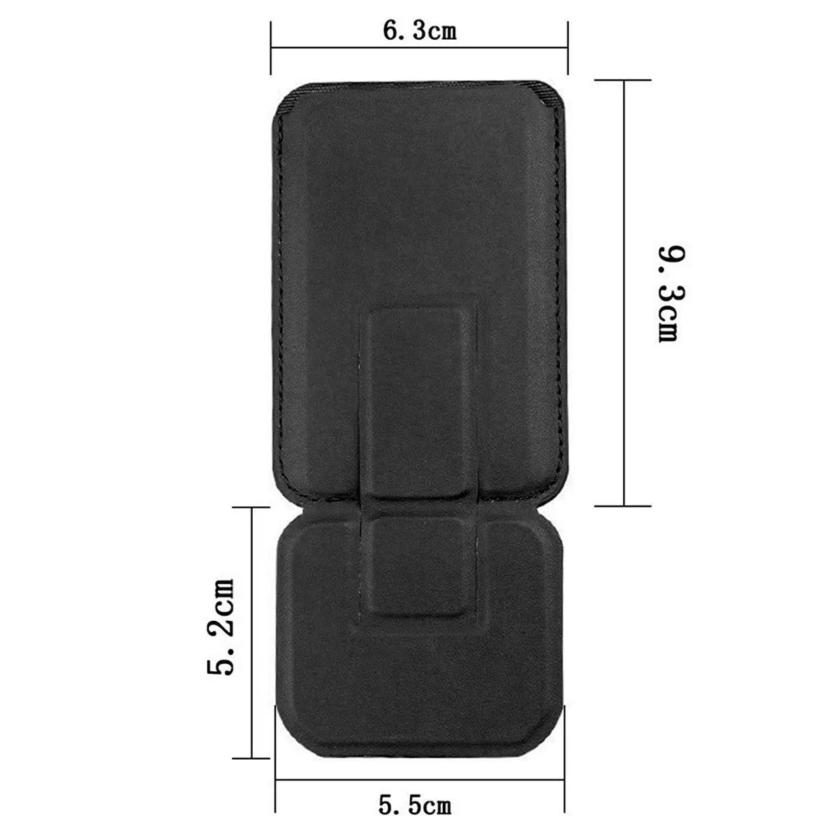 MRC043 Magnetic Leather Phone Wallet Stand