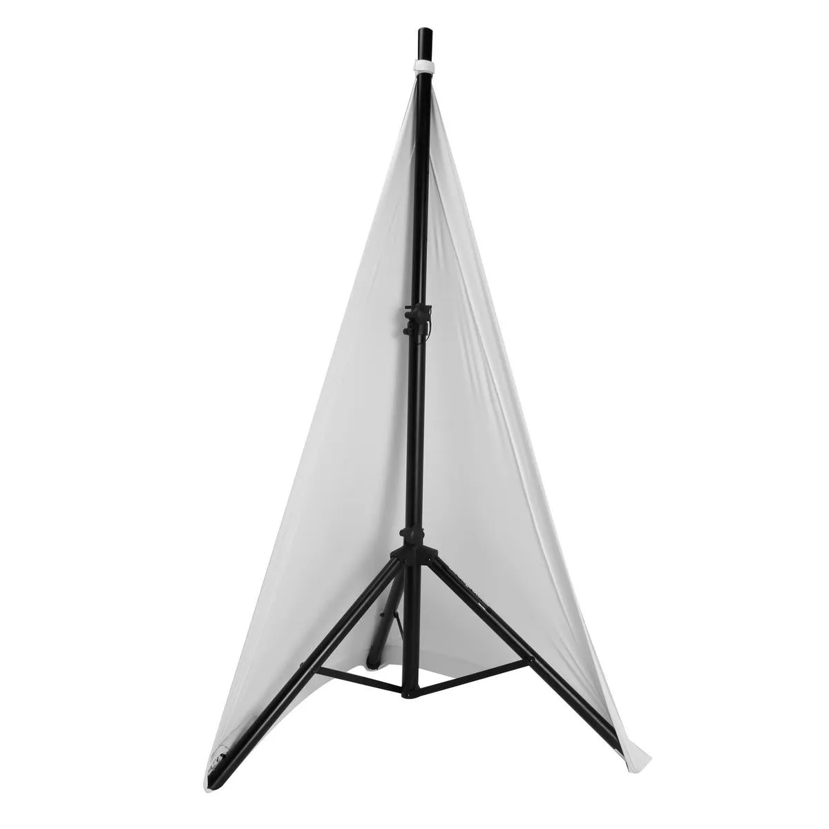 On-Stage SSA100W Speaker Stand Skirt Skrim - White