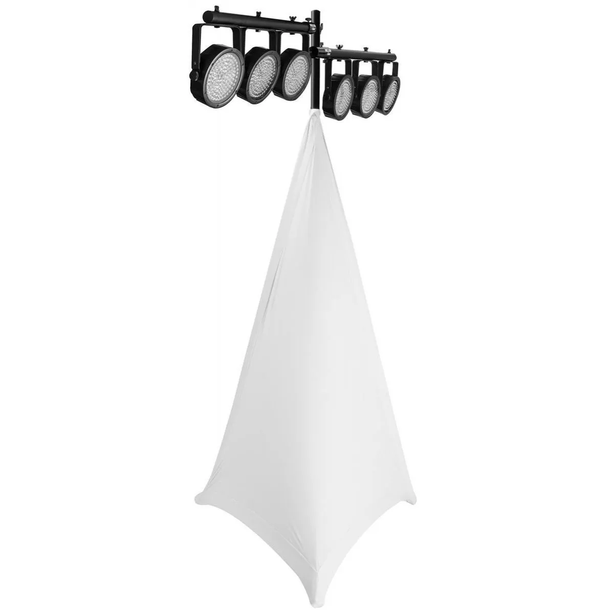 On-Stage SSA100W Speaker Stand Skirt Skrim - White
