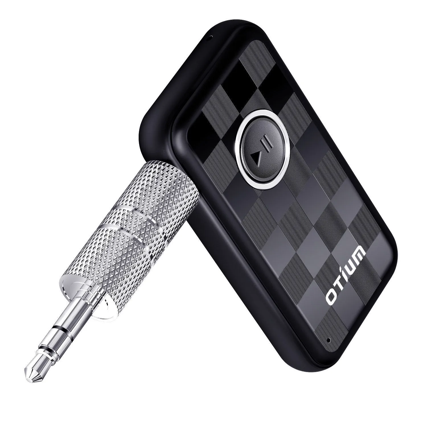 Otium Bluetooth 4.1 Receiver, Wireless Audio Adapter & Hands-Free Car Kits with Built-In Mic for Home/Car Audio Stereo System