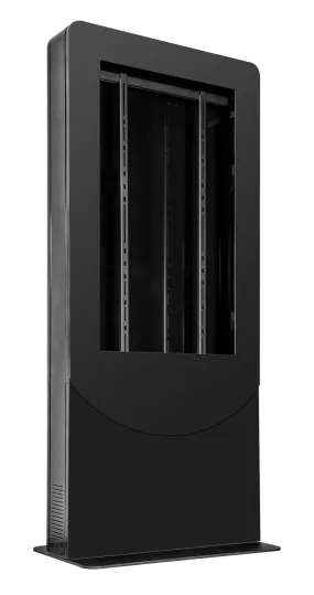 Peerless-AV KIPC2555-S Portrait Kiosk for 55" Displays (Silver)