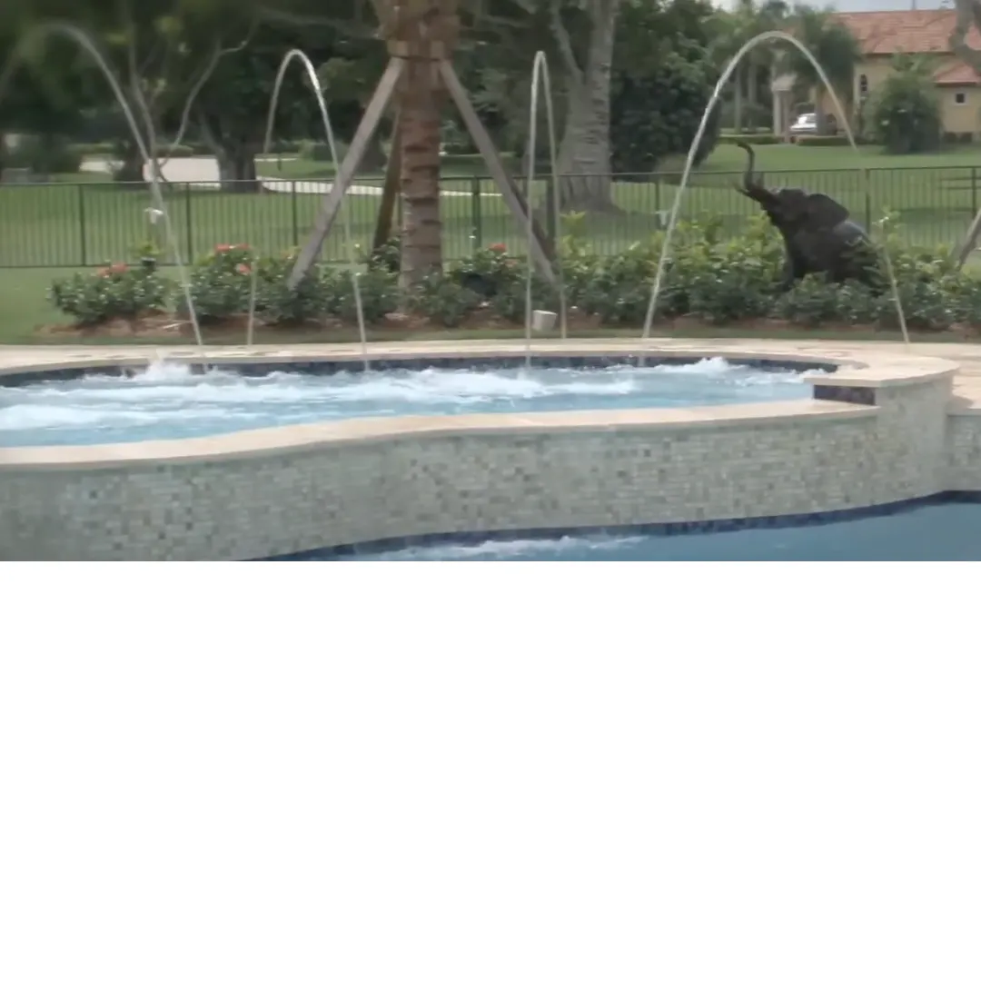 Pentair 100' Gray Lid MagicStream Laminar LED Deck Jet 580001G