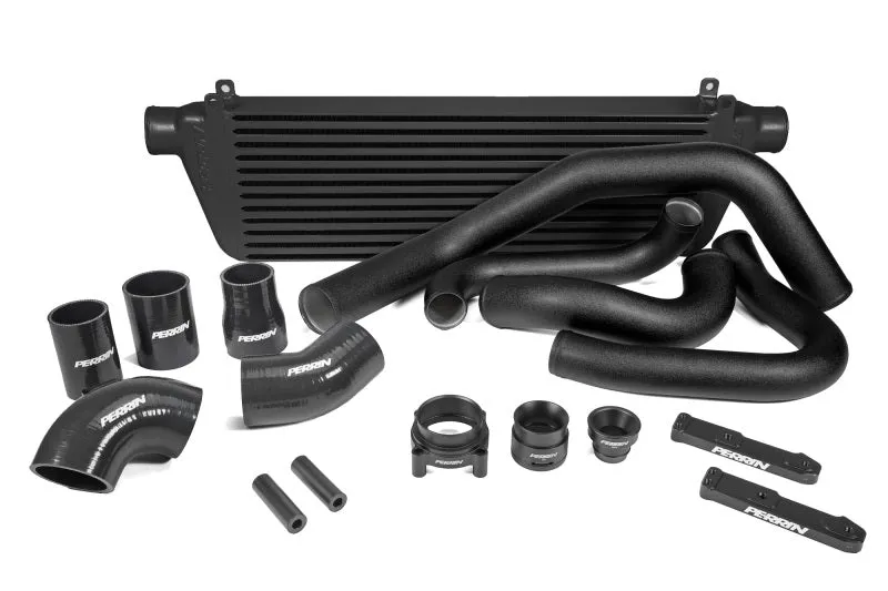 Perrin Front Mount Intercooler Kit (Black Tubes & Black Core) - 22  Subaru WRX - PSP-ITR-441BK/BK