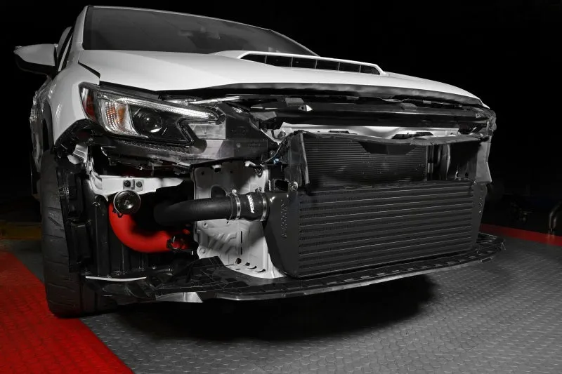 Perrin Front Mount Intercooler Kit (Black Tubes & Black Core) - 22  Subaru WRX - PSP-ITR-441BK/BK