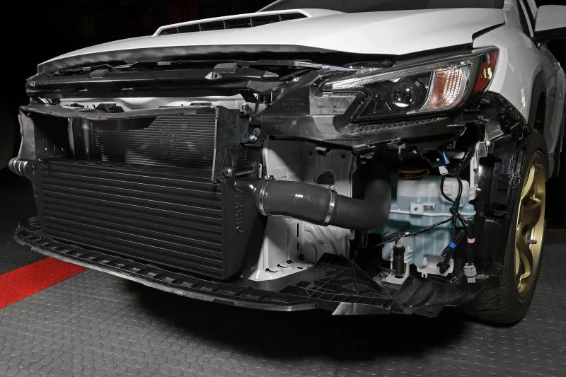 Perrin Front Mount Intercooler Kit (Black Tubes & Black Core) - 22  Subaru WRX - PSP-ITR-441BK/BK
