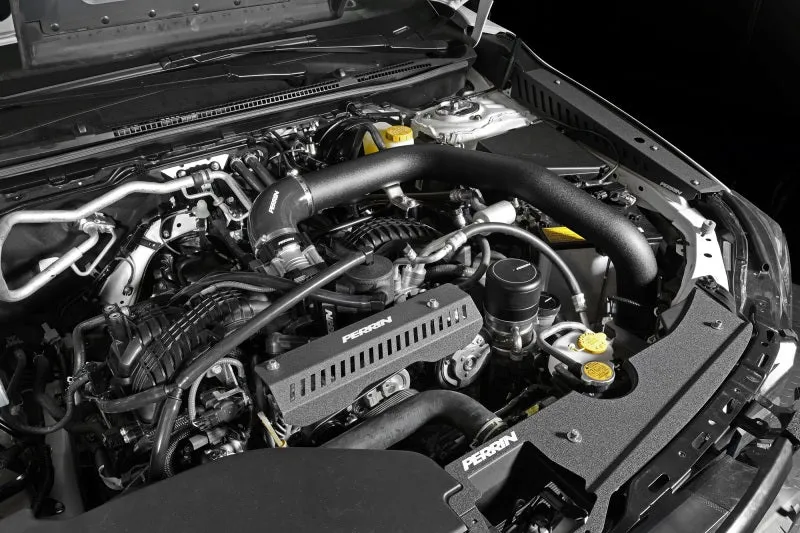 Perrin Front Mount Intercooler Kit (Black Tubes & Black Core) - 22  Subaru WRX - PSP-ITR-441BK/BK