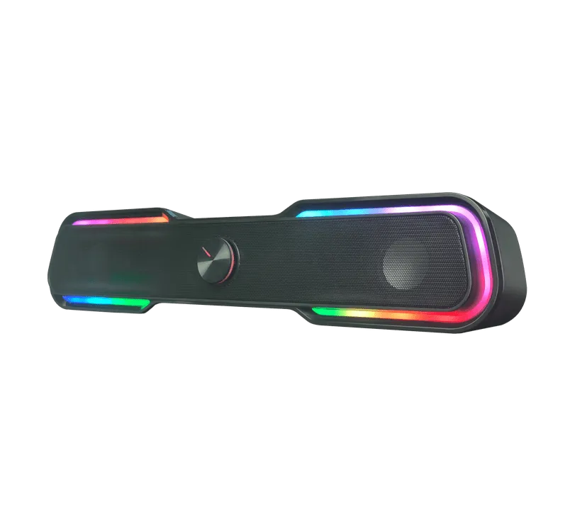 Playmax RGB Gaming Sound Bar Speaker - Immersive Audio