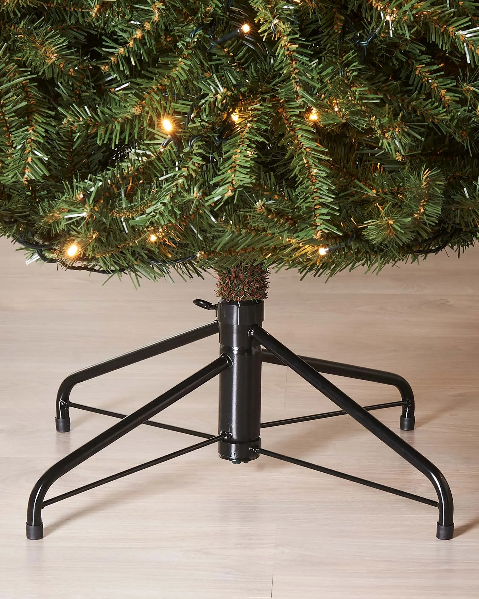 Pre-Lit Foxtail Pine Christmas Tree, 6 ft