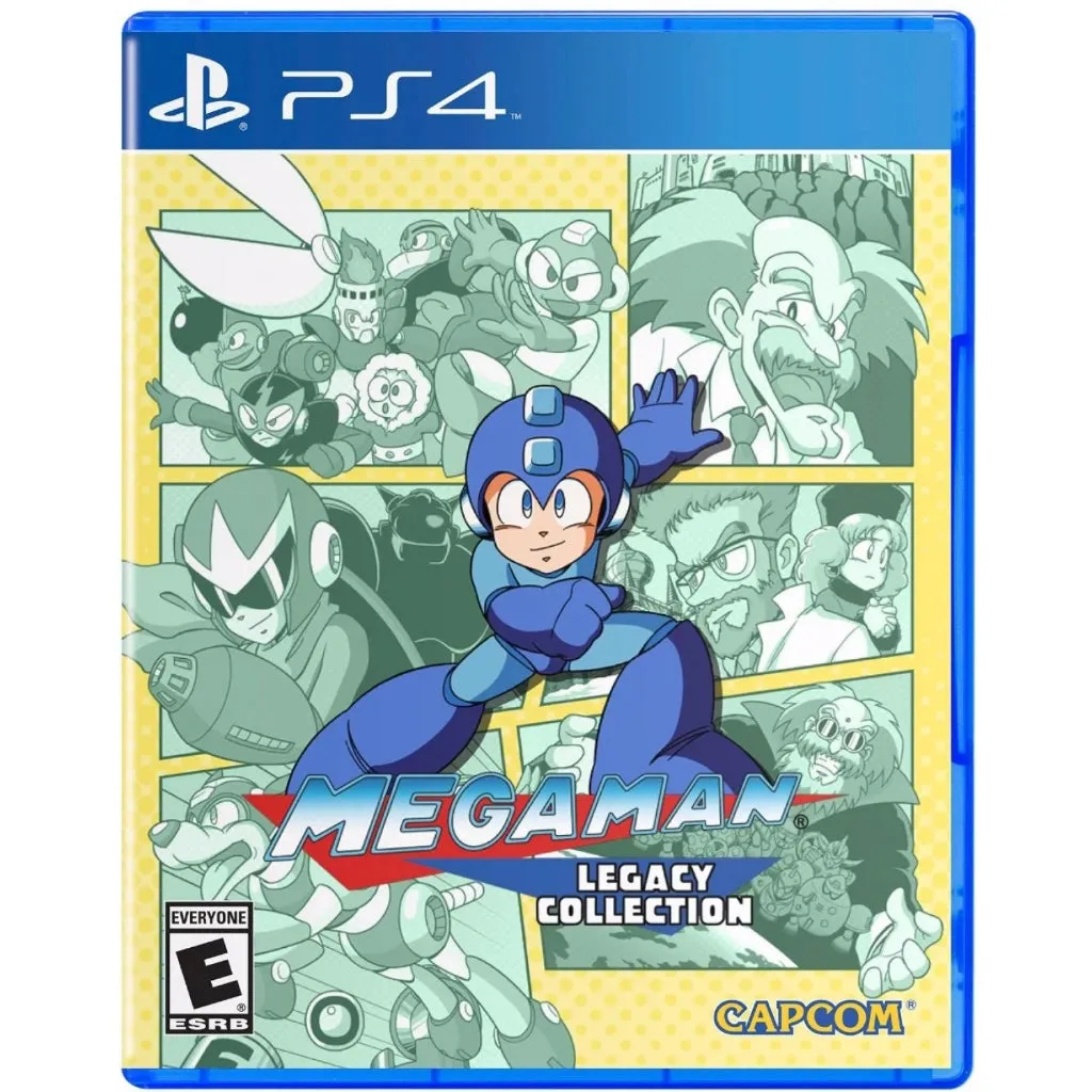PS4 Megaman Legacy Collection