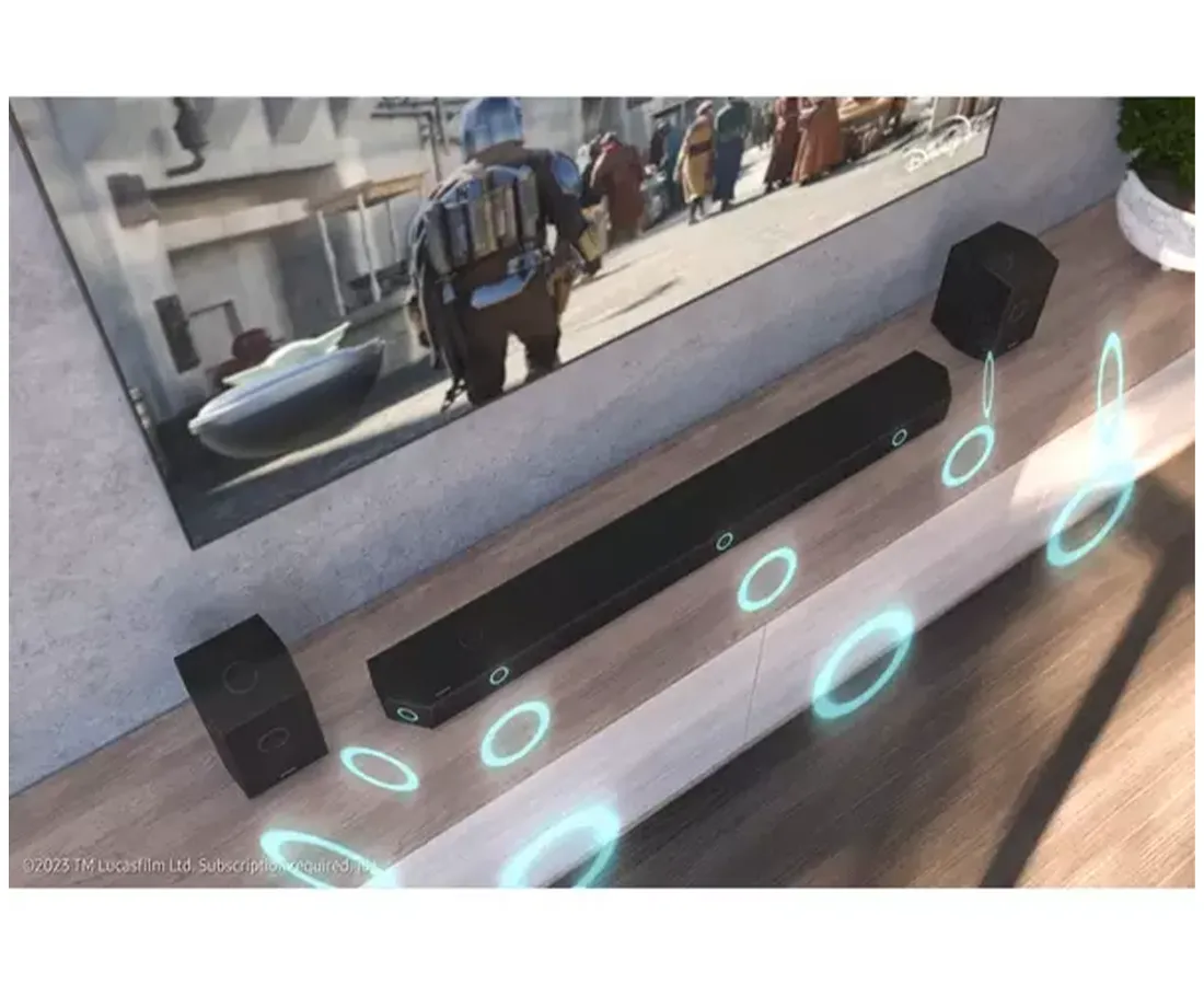 Q930C 9.1.4ch Q-Series Cinematic Soundbar with Subwoofer & Rear Speakers