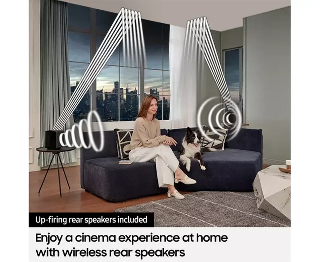 Q930C 9.1.4ch Q-Series Cinematic Soundbar with Subwoofer & Rear Speakers