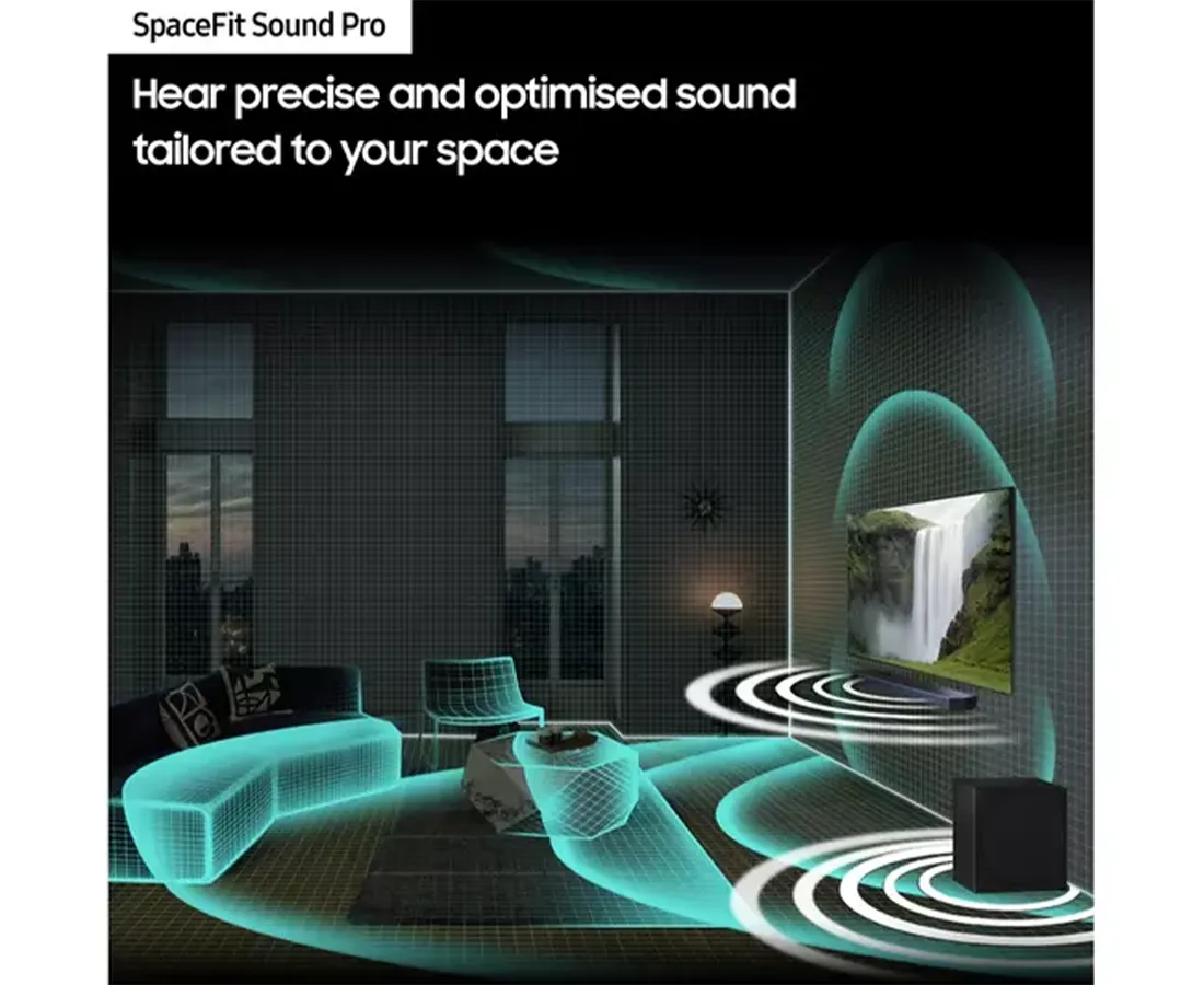 Q930C 9.1.4ch Q-Series Cinematic Soundbar with Subwoofer & Rear Speakers