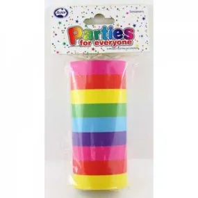 Rainbow Paper (Boat) Throw Streamers